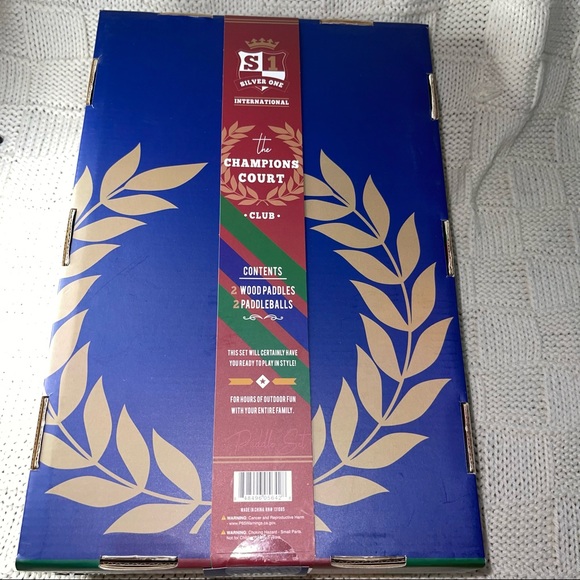 Champions Court Club Wooden Paddle - Picture 3 of 3